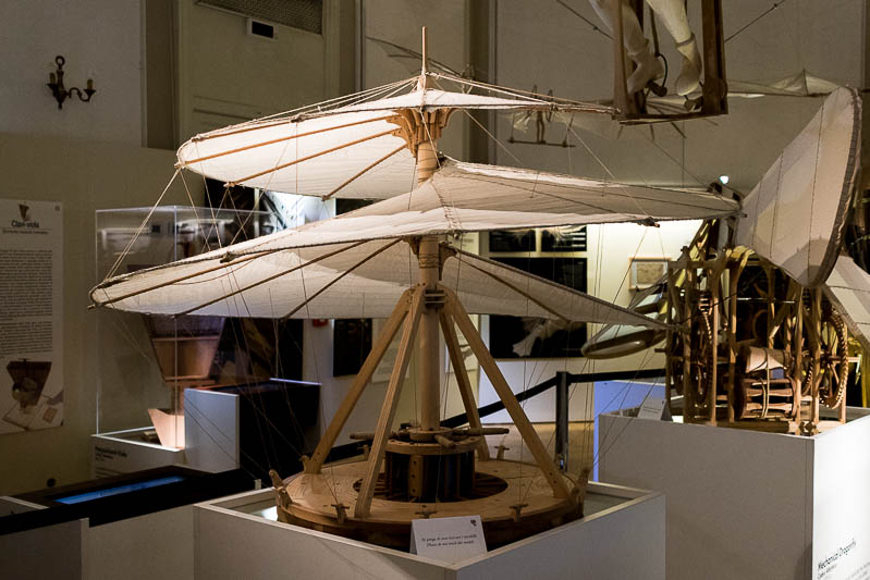 leonardo da vinci flying machine