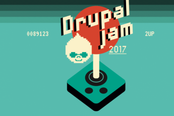 Logo van DrupalJam 2017