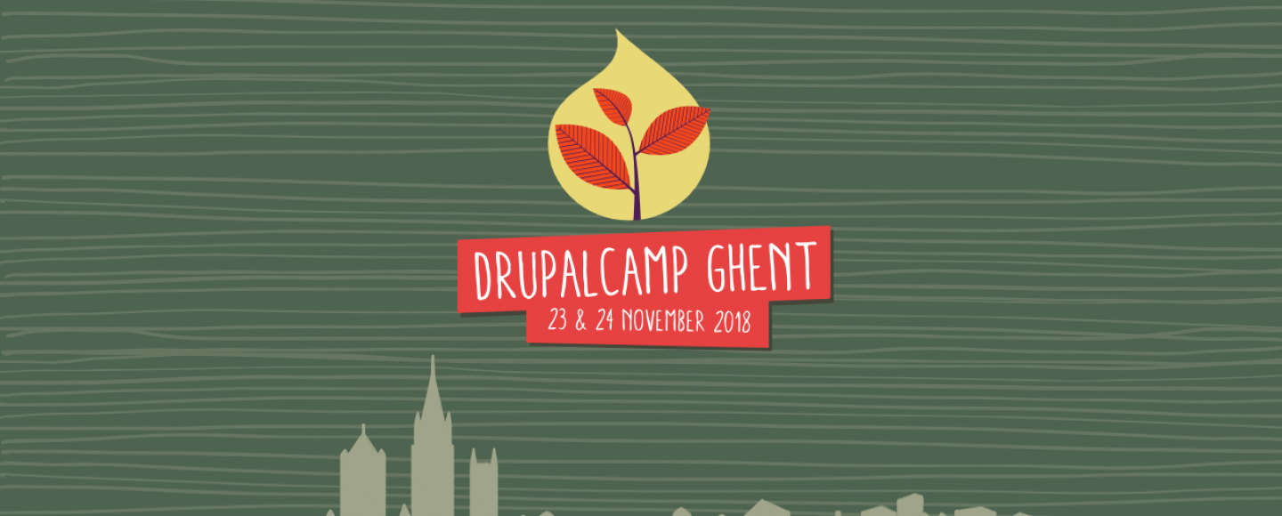 DrupalCamp Ghent 2018 campagnebeeld